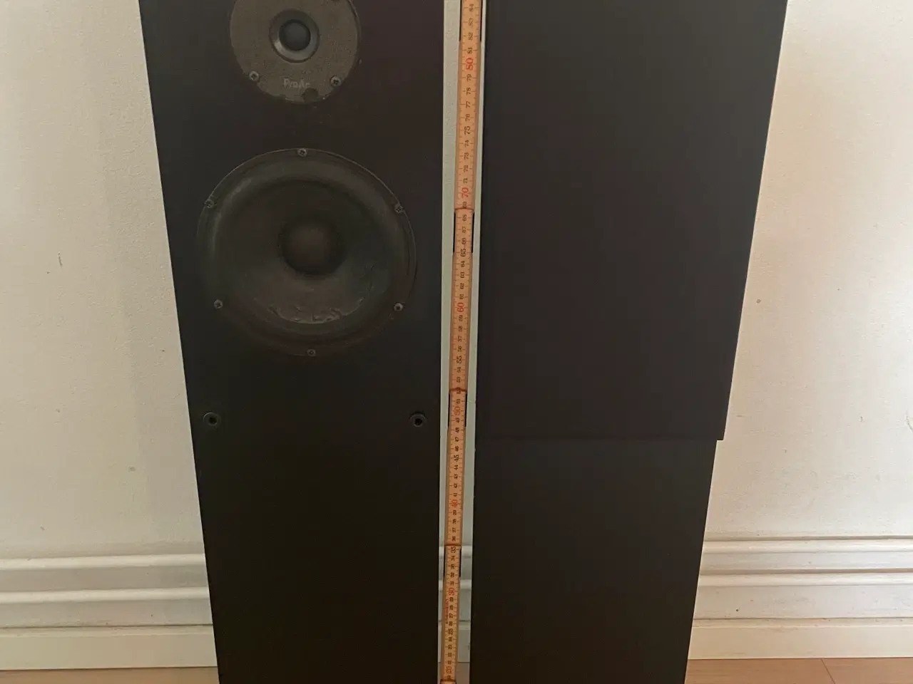 Billede 1 - Højttalere 90 cm rustfri stål 