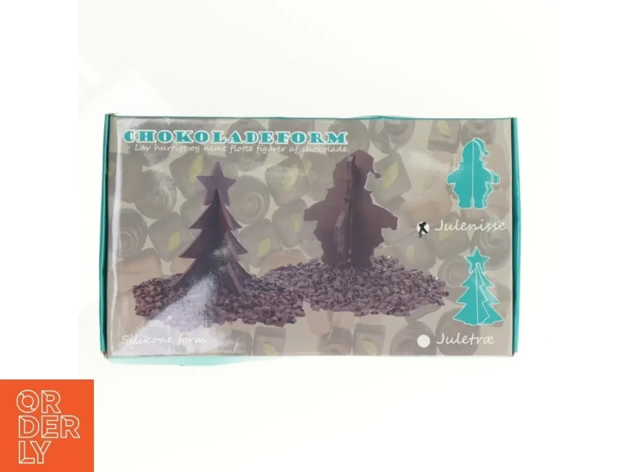Billede 1 - Form til chokolade (str. 30 x 18 cm)