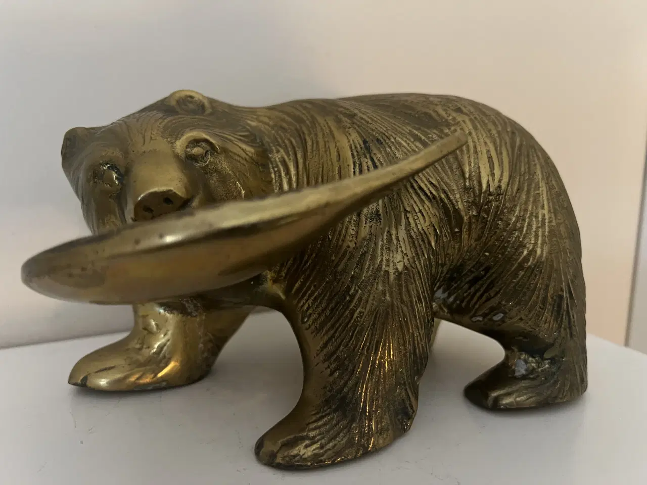 Billede 2 - Stor smuk  messing figur fra 70’erne 