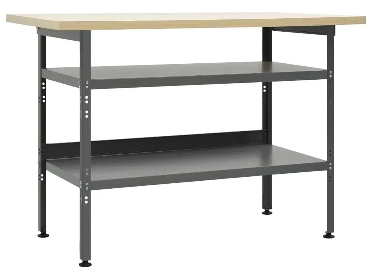 Billede 1 - Arbejdsbord 120x60x85 cm stål grå