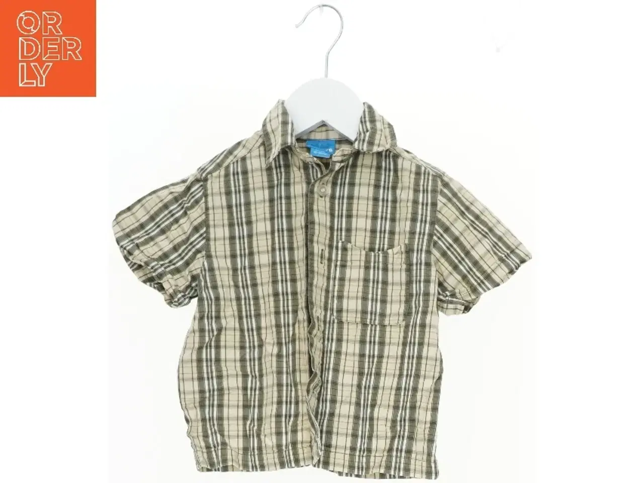 Billede 1 - Kortærmet ternet skjorte fra Mm (str. 86)