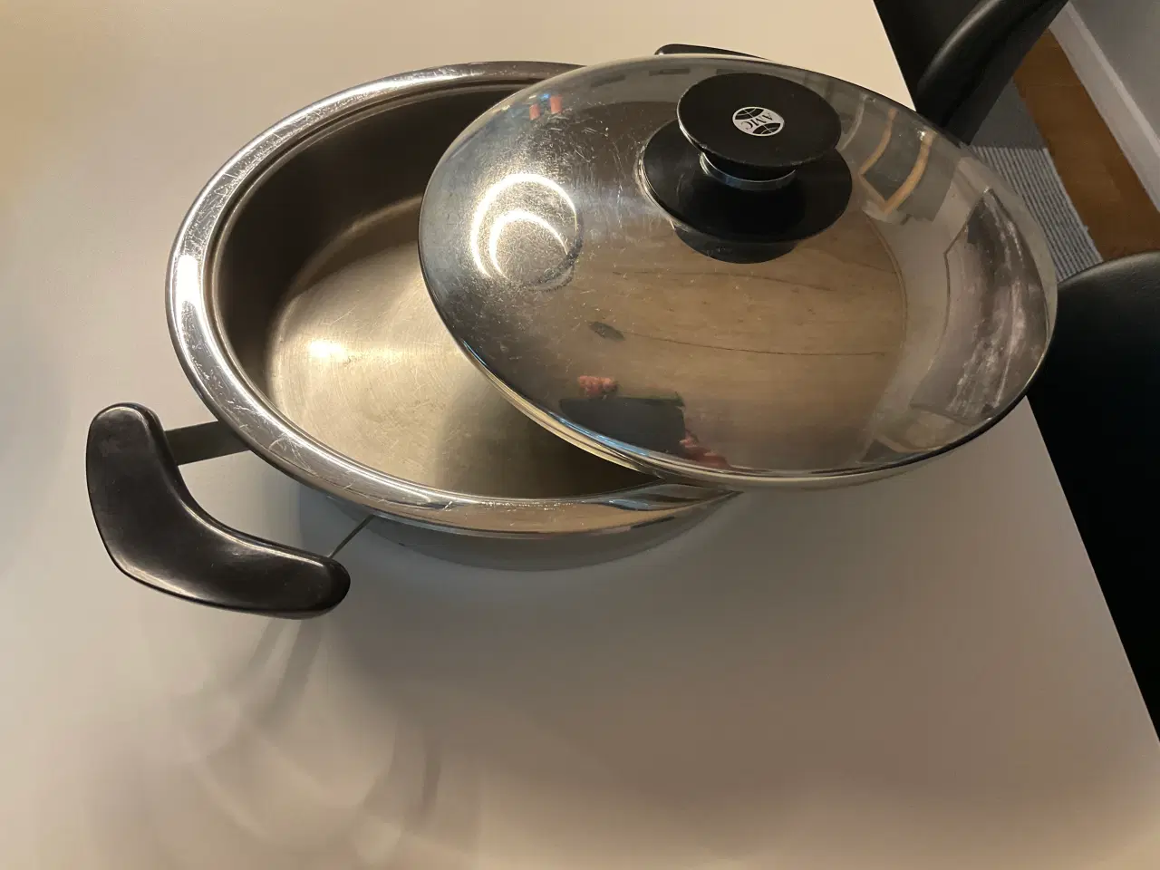 Billede 6 - Diverse AMC gryder og dampindsats til grøntsager