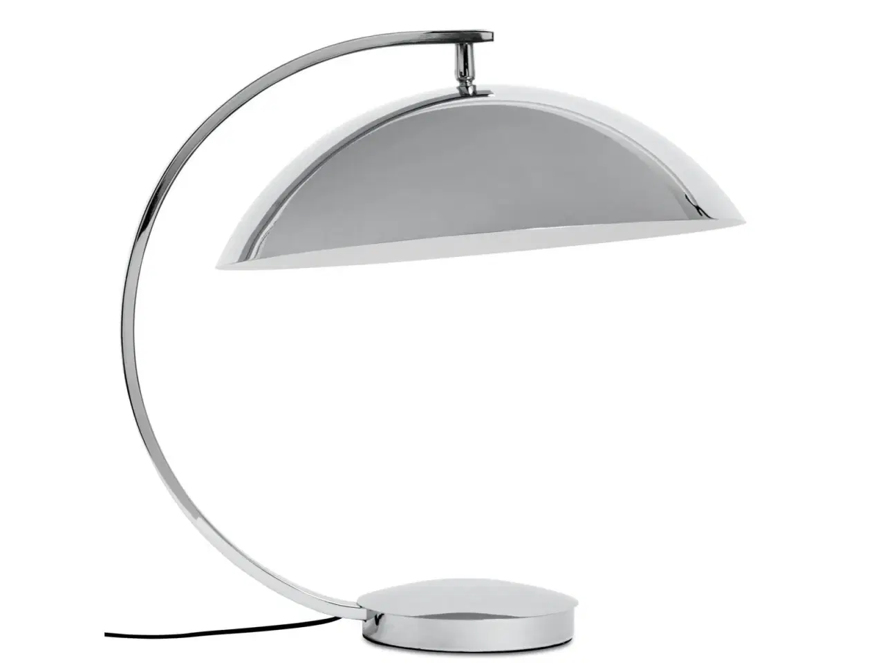 Billede 5 - designerbordlampe fra Boconcept -shelter chrome