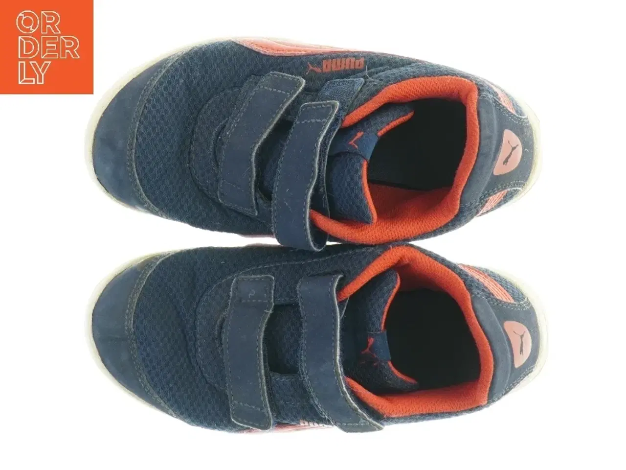 Billede 5 - Brugte børnesneakers med velcrolukning fra Puma (str. 33 )