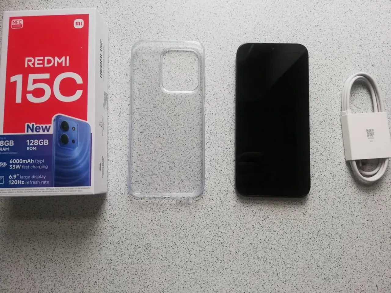 Billede 5 - Xiaomi Redmi 15C 4G 128GB - Midnight Black.