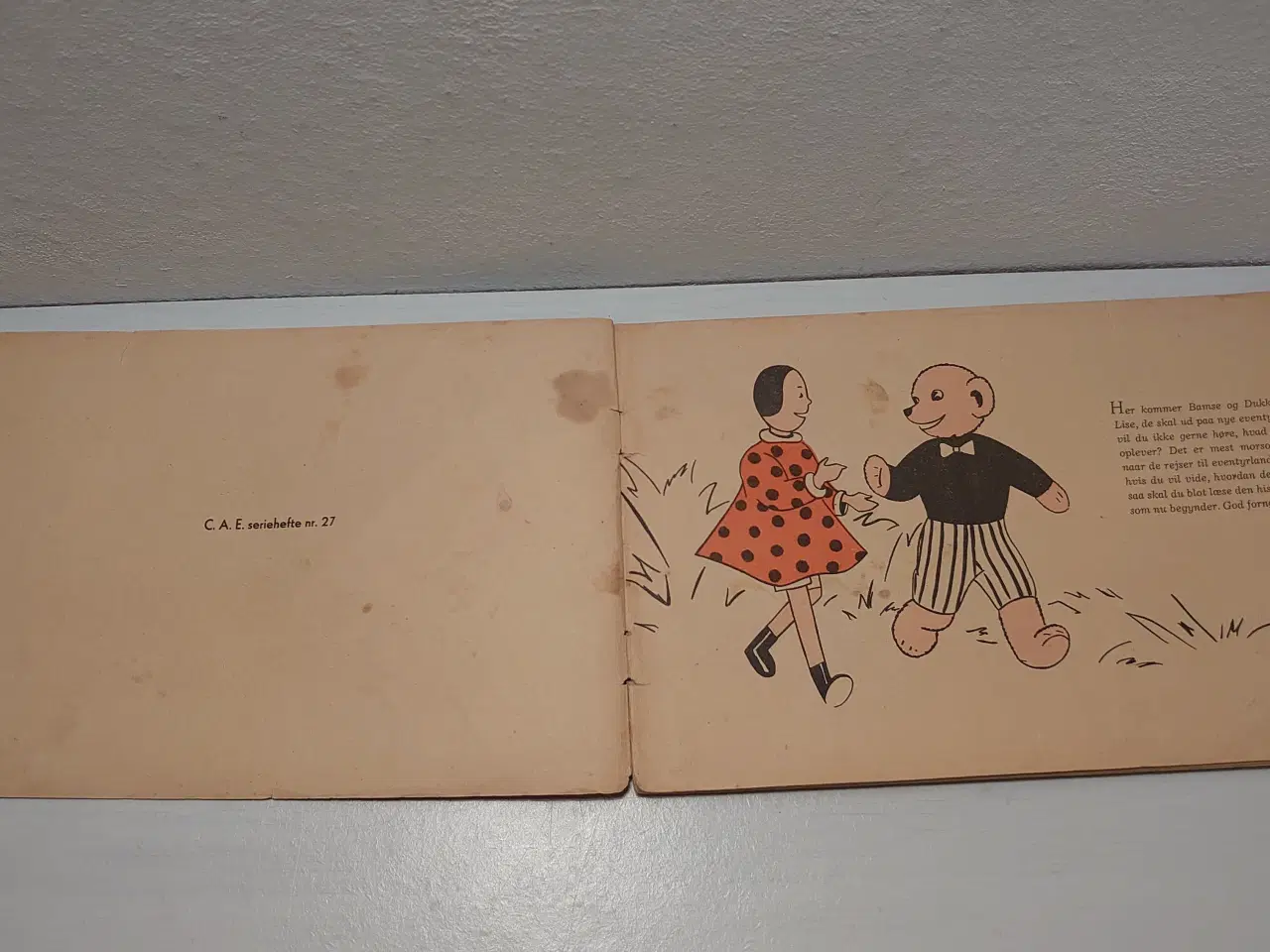 Billede 5 - Bamse hjælper Klokkeblomst. 1.udg.1.oplag. 1949.