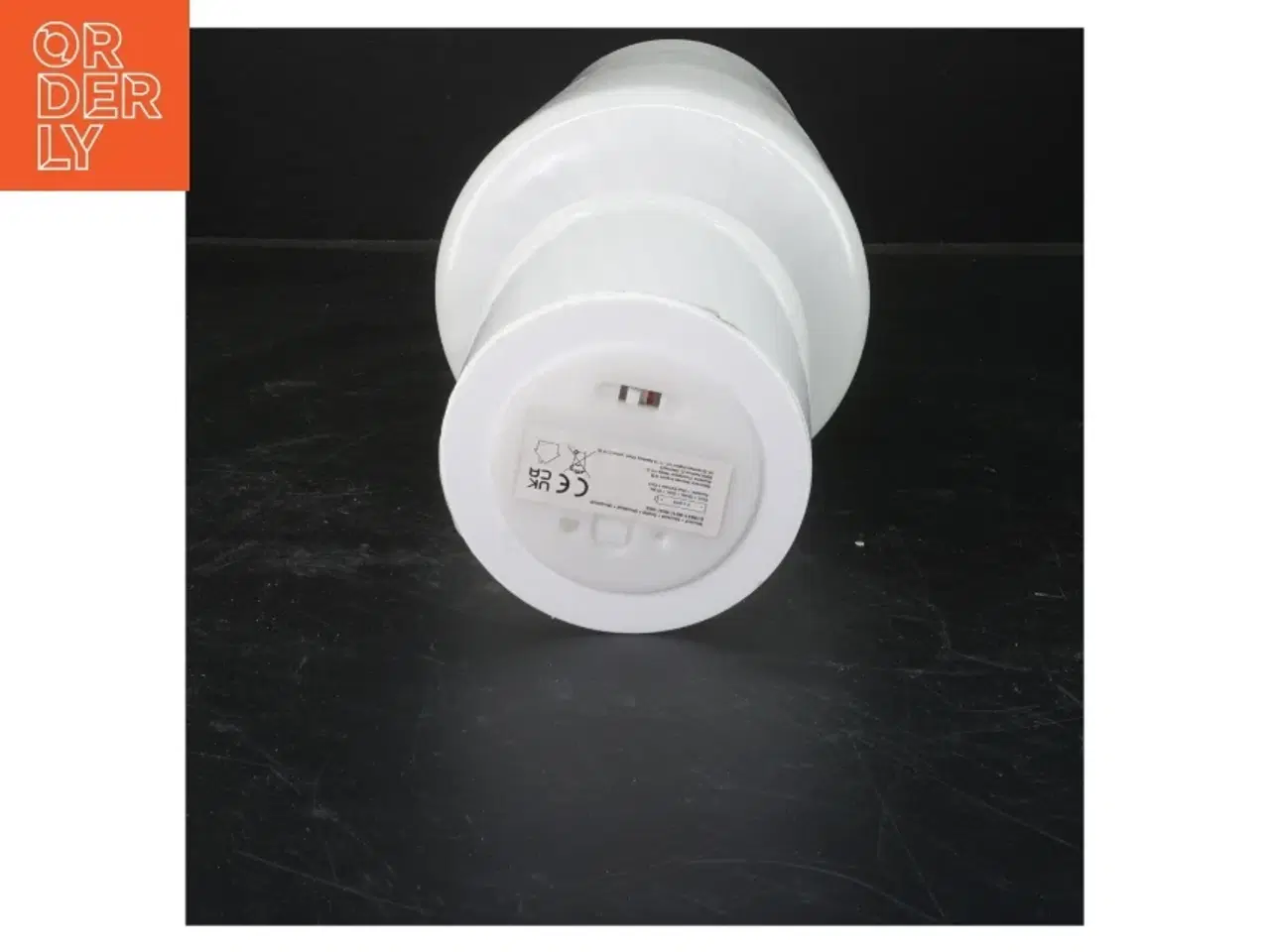 Billede 2 - Hvid LED bordlampe (str. 22x12 cm)