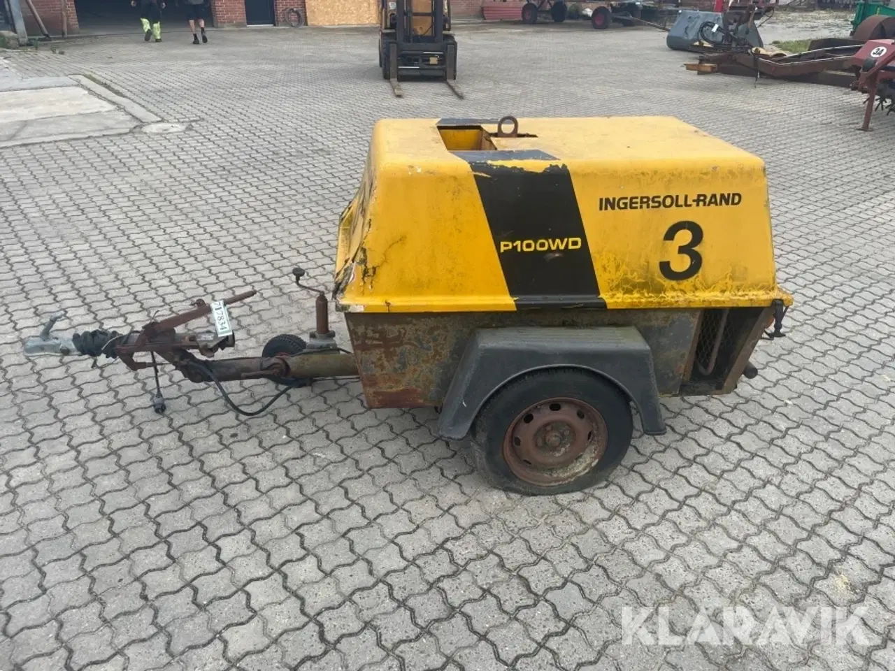 Billede 2 - Luftkompressor Ingersoll-Rand P100WD