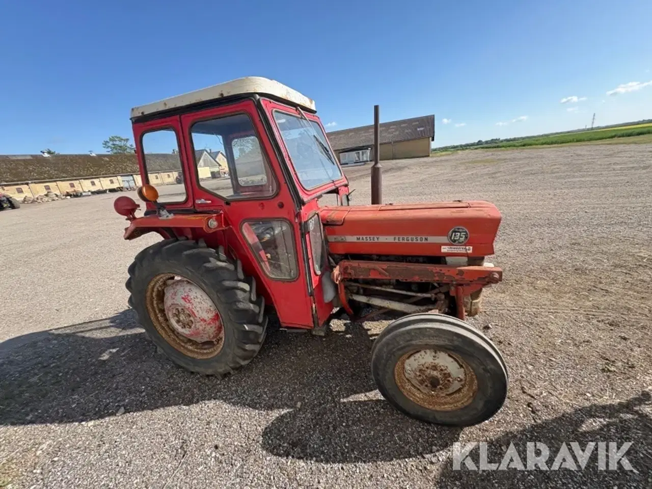 Billede 4 - Veterantraktor Massey Ferguson 135