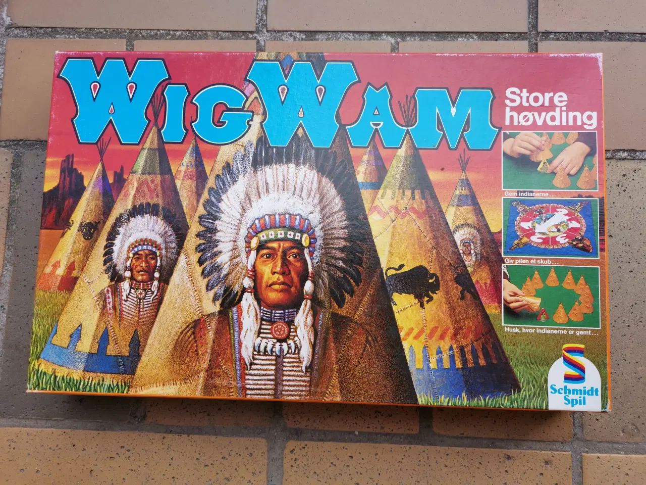 Billede 1 - Wig Wam Store Høvding Brætspil WigWam