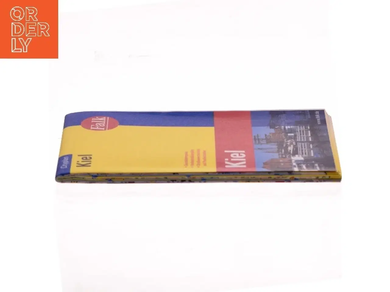 Billede 2 - Bykort over Kiel fra Falk (Bog)