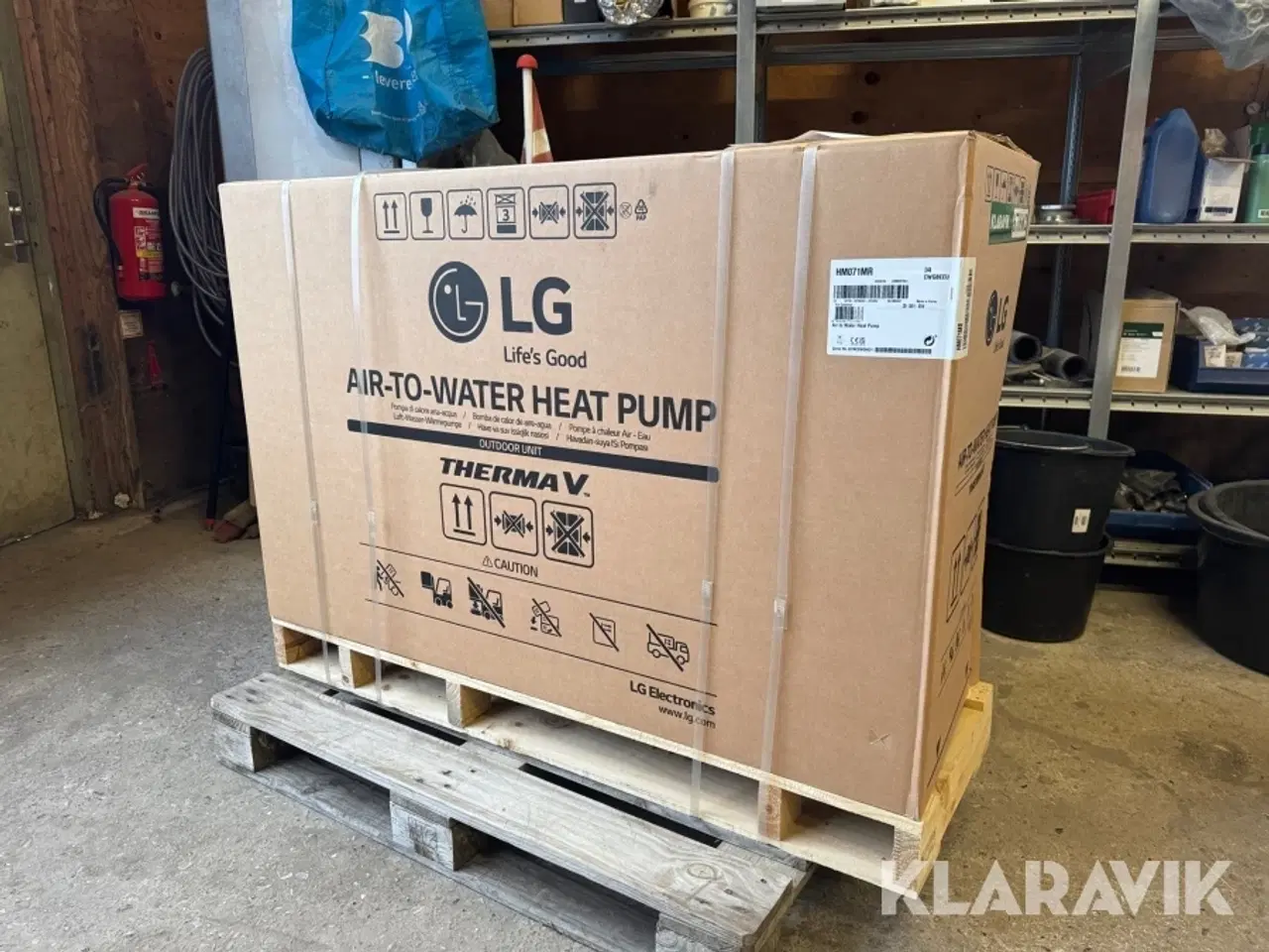 Billede 1 - Udedel varmepumpe LG HM071MR.U44 7 kW Monoblok