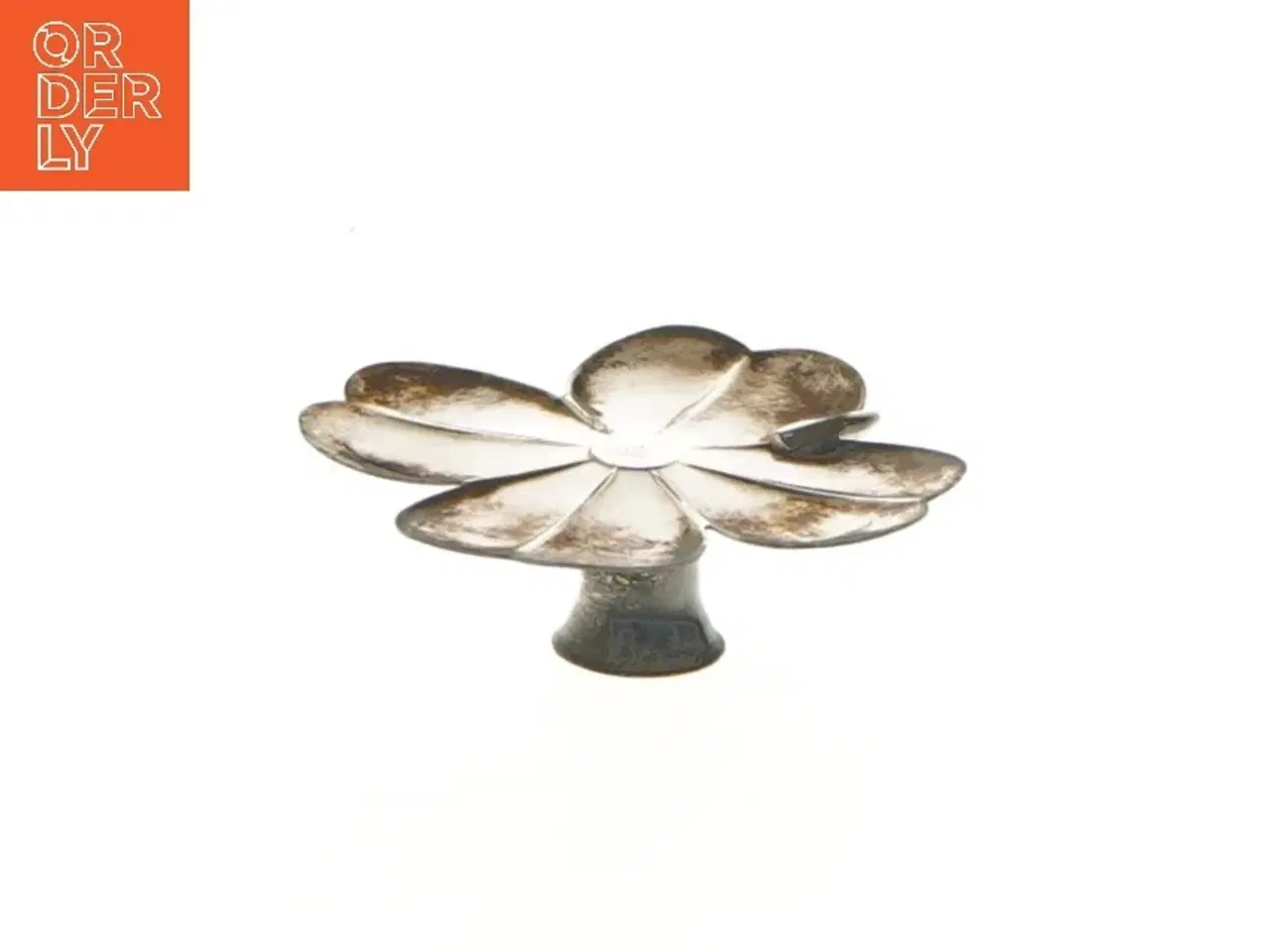 Billede 1 - Lysestage i form af kløverblad (str. Ø 7 cm)