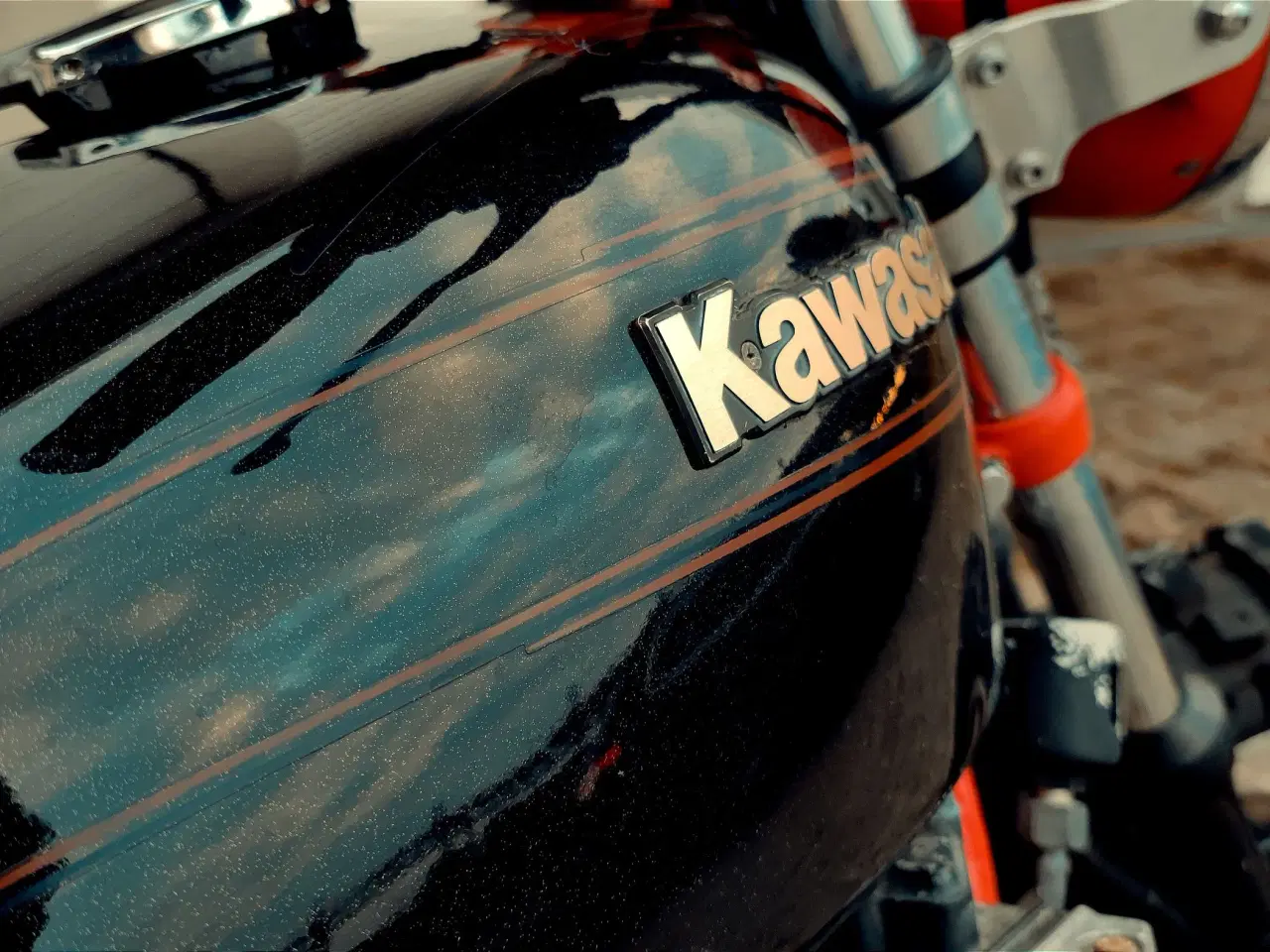 Billede 5 - Nysynet og køreklar Kawasaki kz700