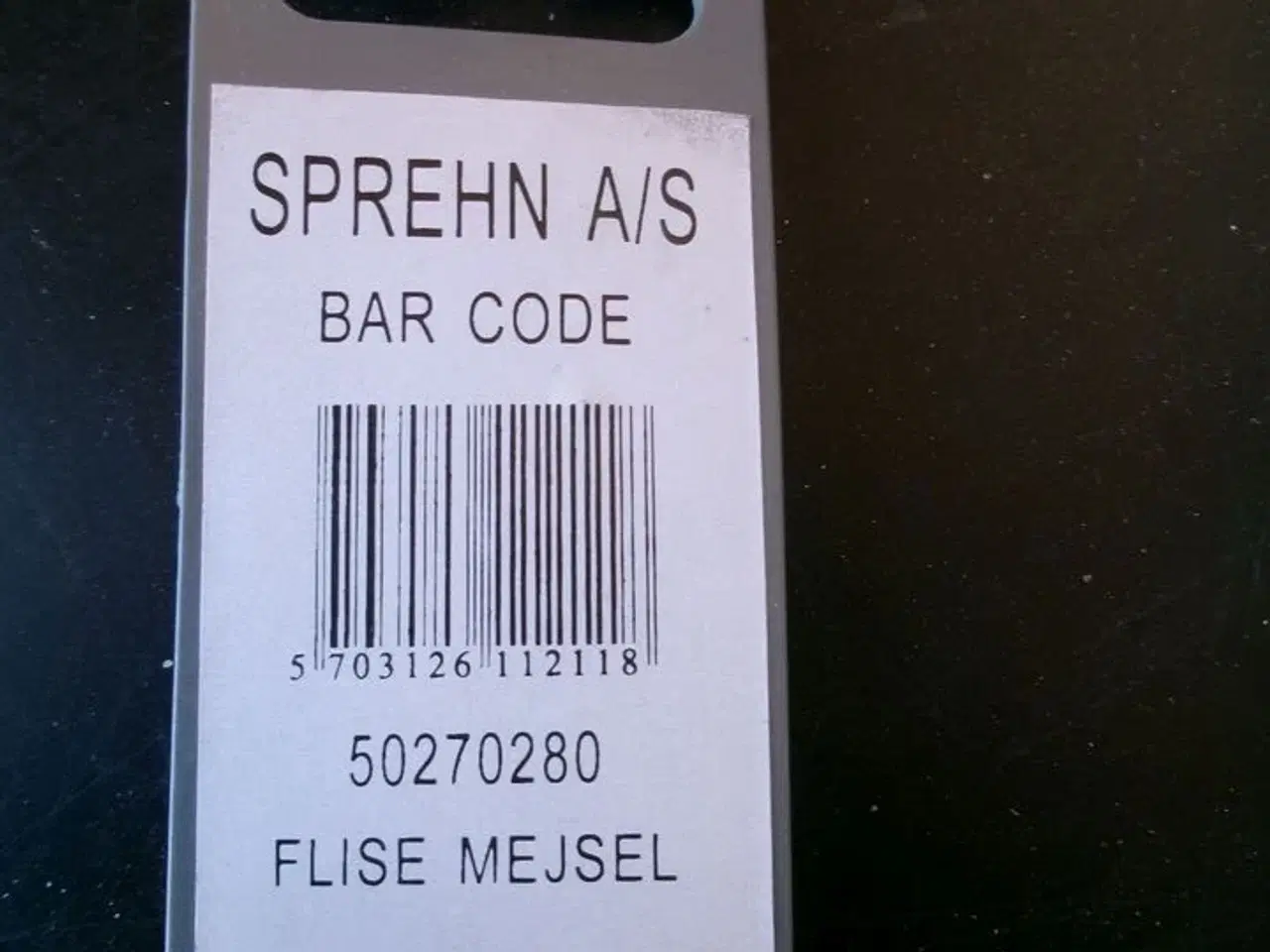 Billede 2 - 10 stk. flisemejsel