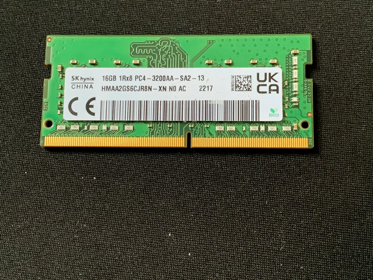 Billede 1 - RAM 16GB DDR4 RAM PC4-3200AA