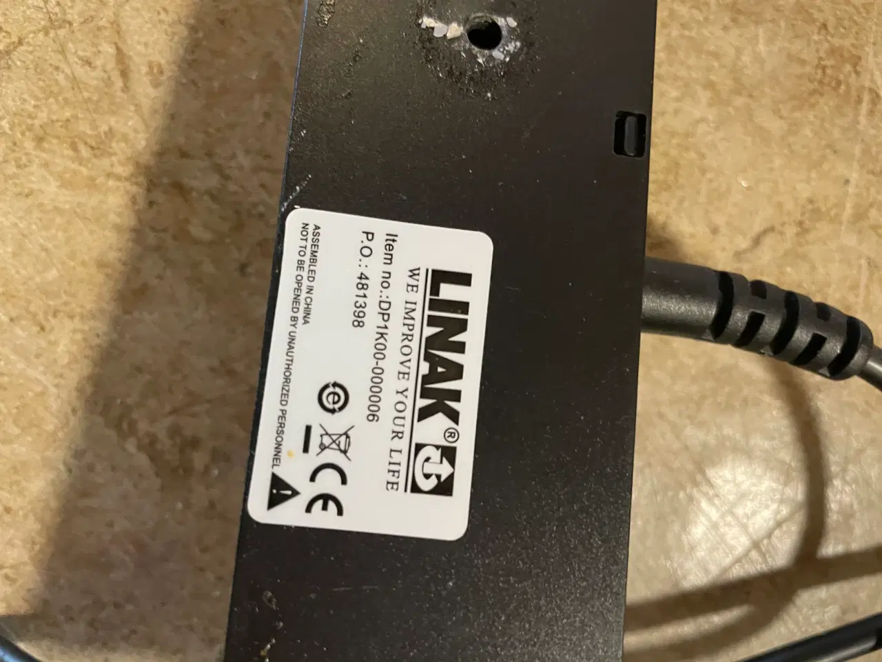 Billede 5 - Hæve/sænke bord. Linak.