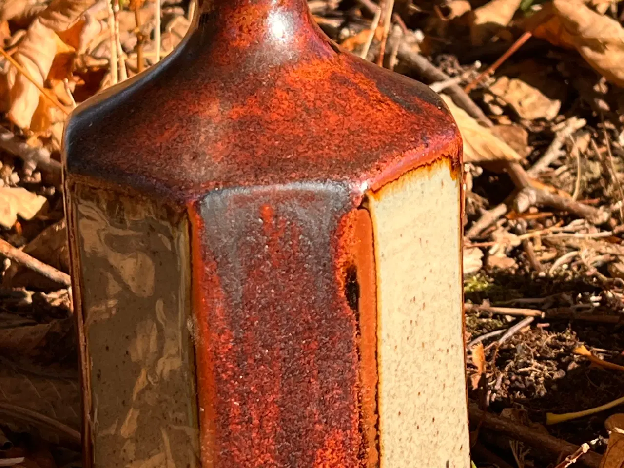 Billede 2 - Smuk bordlampe fra Knabstrup Keramik 