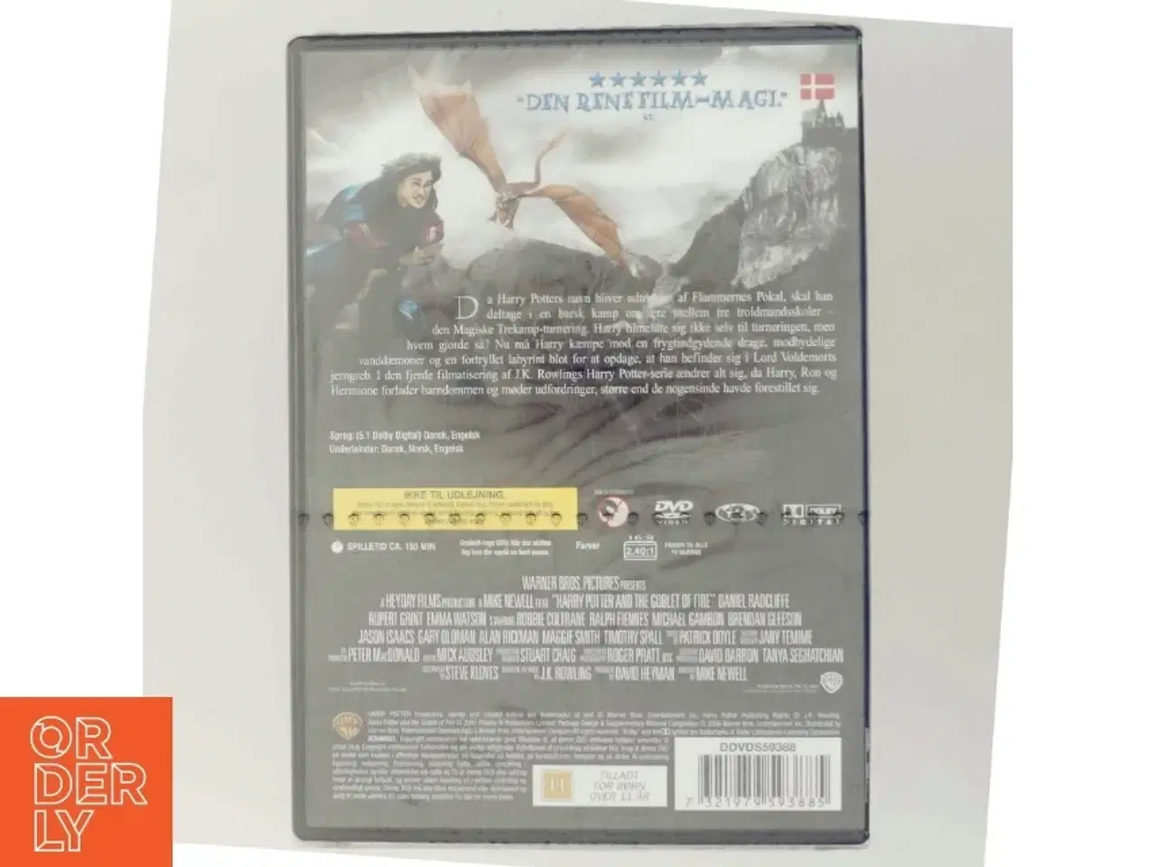 Billede 3 - Harry Potter og Flammernes Pokal  med Daniel Radcliffe (DVD)
