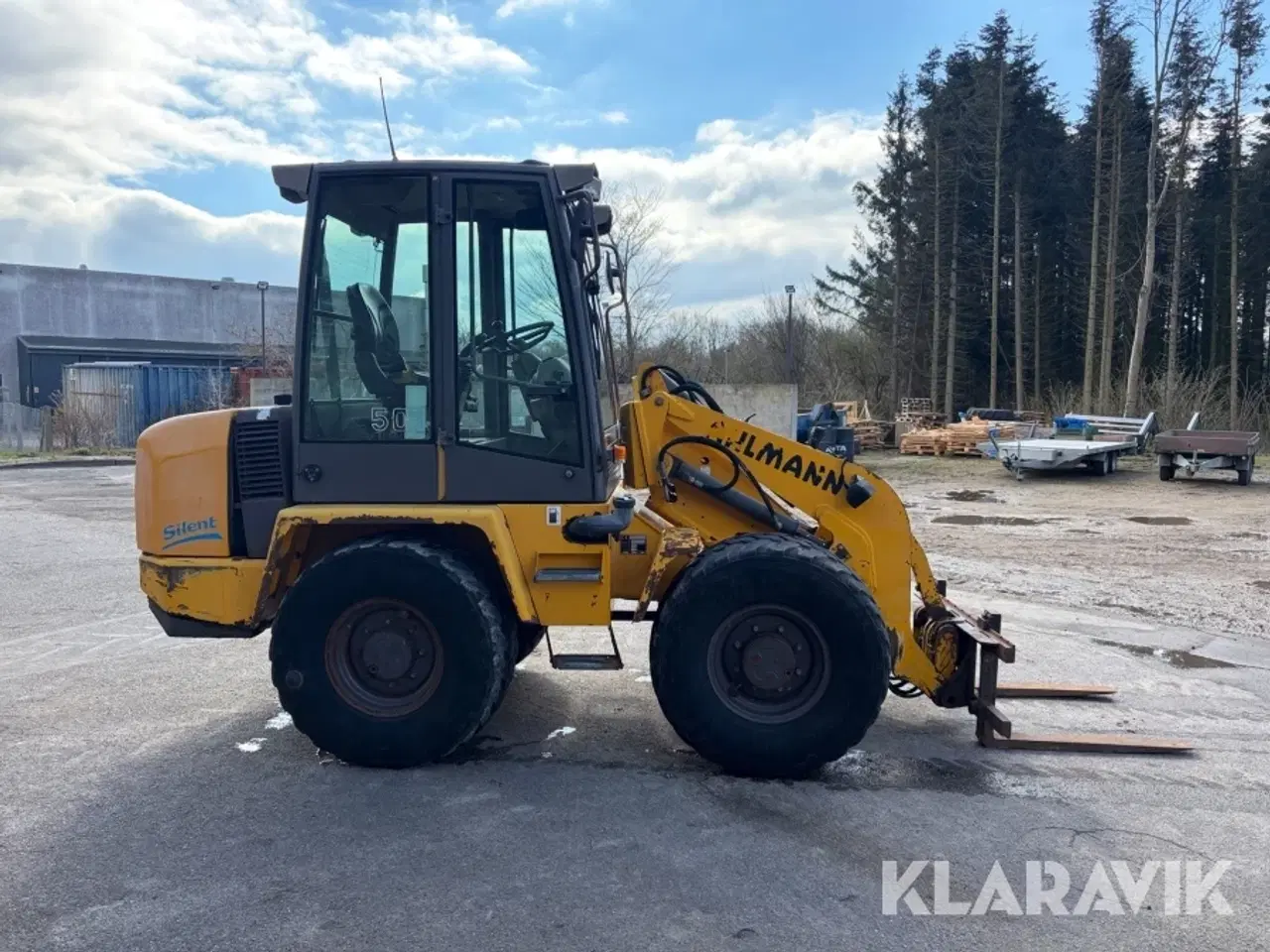 Billede 9 - Minilæsser Ahlmann AS50 med sidetip og Pallegafler