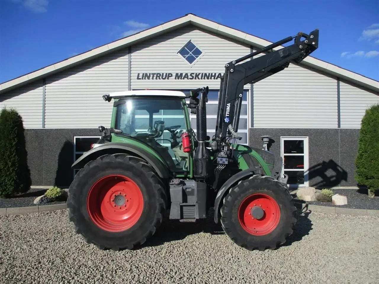 Billede 8 - Fendt 514 Vario med frontlæsser og frontlift