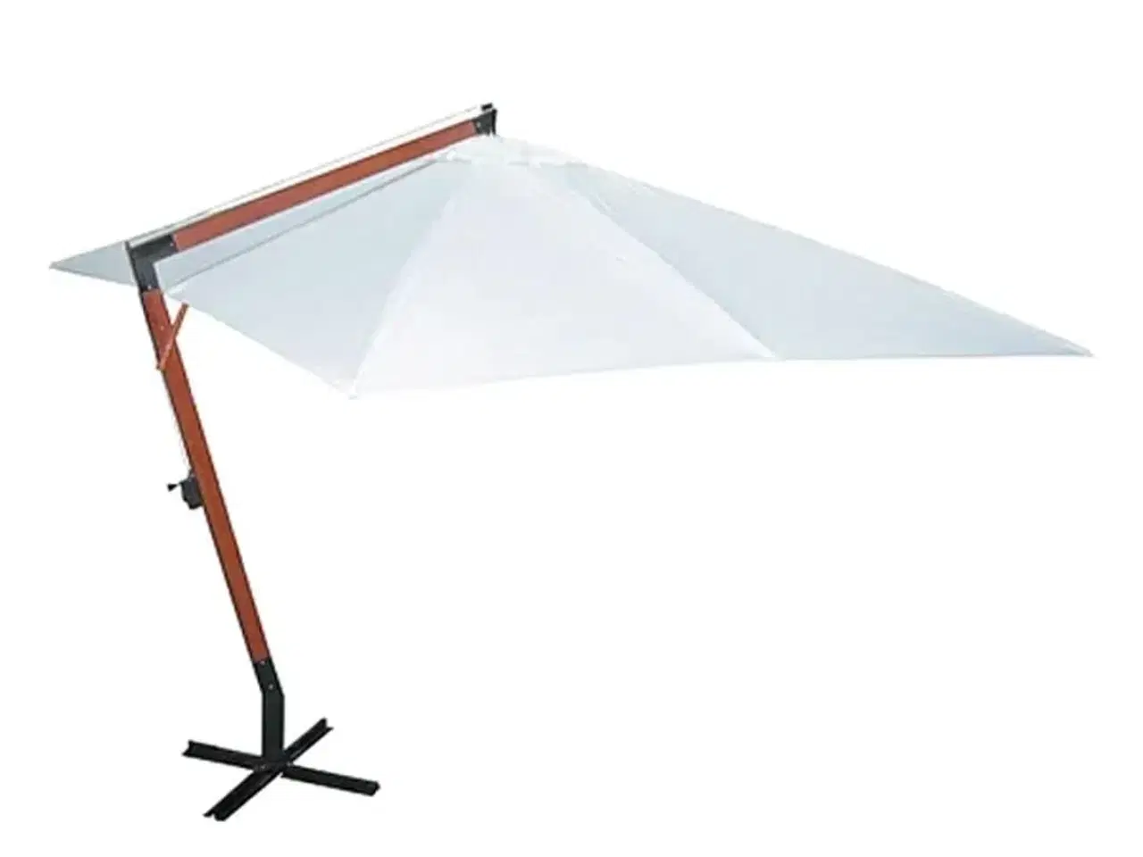 Billede 3 - Parasol 300 x 400 cm hvid