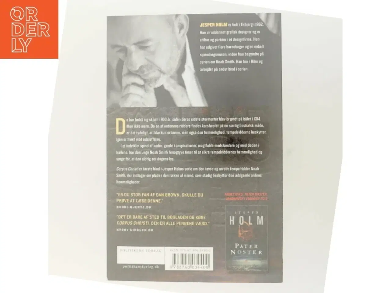 Billede 3 - 'Corpus Christi' af Jesper Holm (f. 1962) (bog)