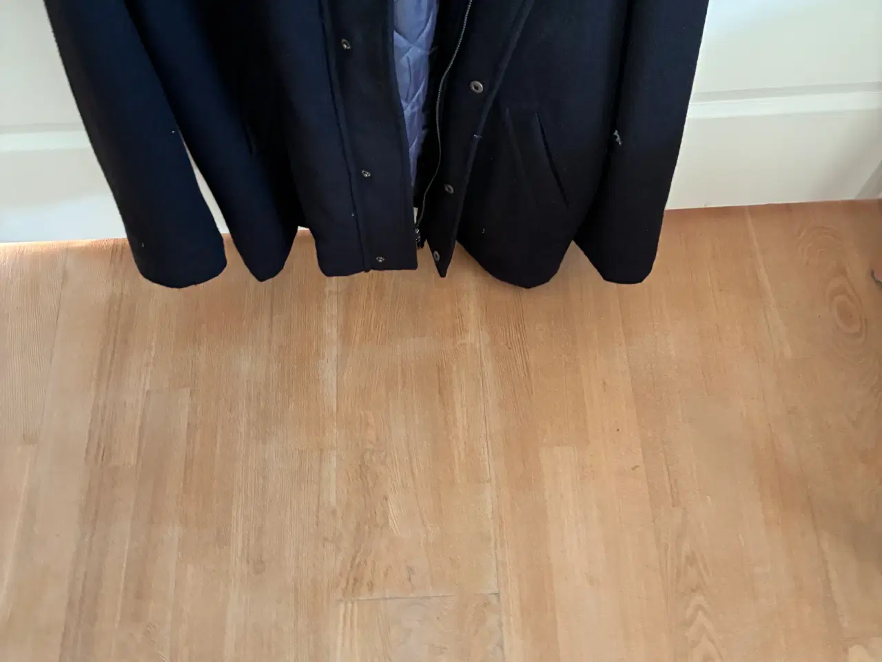 Billede 7 - Ny Sort herre uld jakke str L