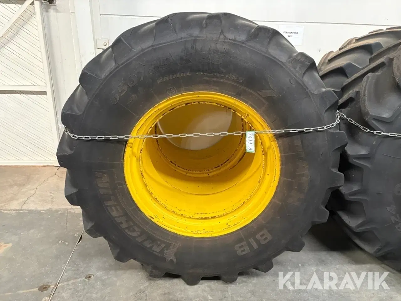 Billede 2 - Tvillingehjul Michelin MachXBib 2 styk + låse