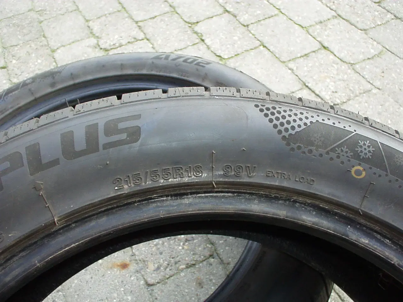 Billede 3 - 4 stk. 215-55-18 vinterdæk