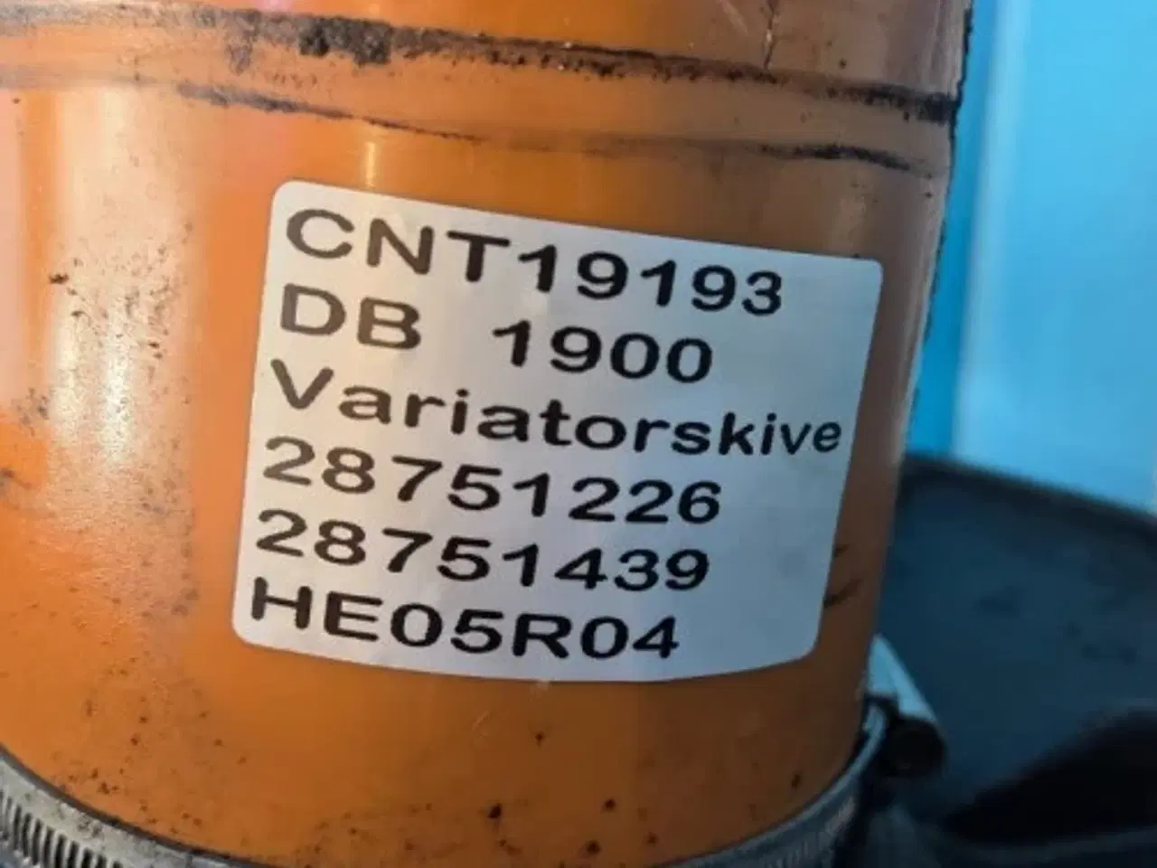 Billede 10 - Dronningborg D1900 Variatorskive 28751226