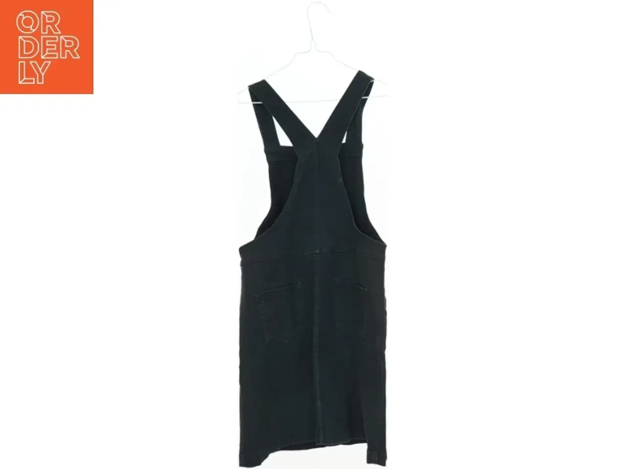 Billede 2 - Sort Jerseykjole med lommer fra H&M (str. 152)