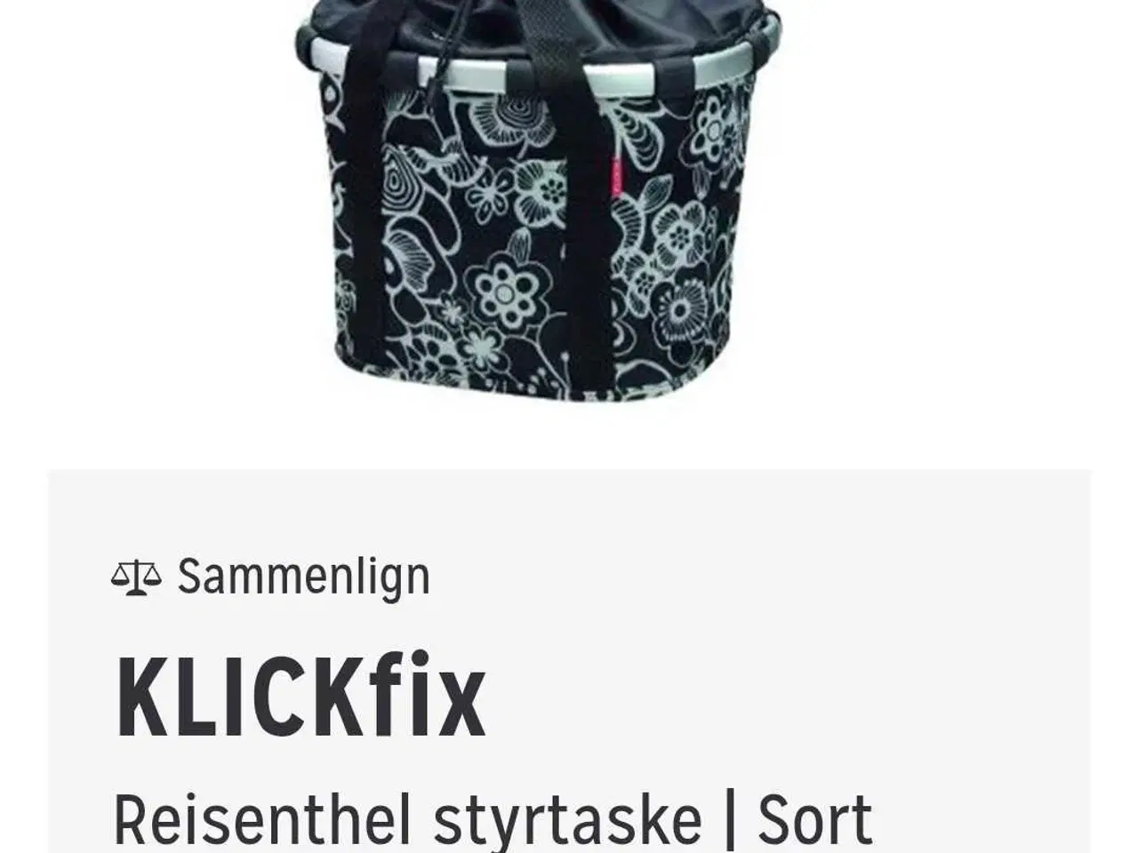 Billede 4 - Risenthel cykelkurv sælges