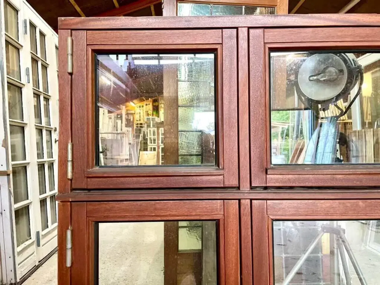 Billede 3 - Stort 3-fags Dannebrogsvindue m. termo