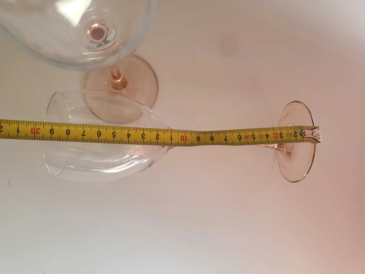 Billede 8 - Lyserød Luminarc vinglas