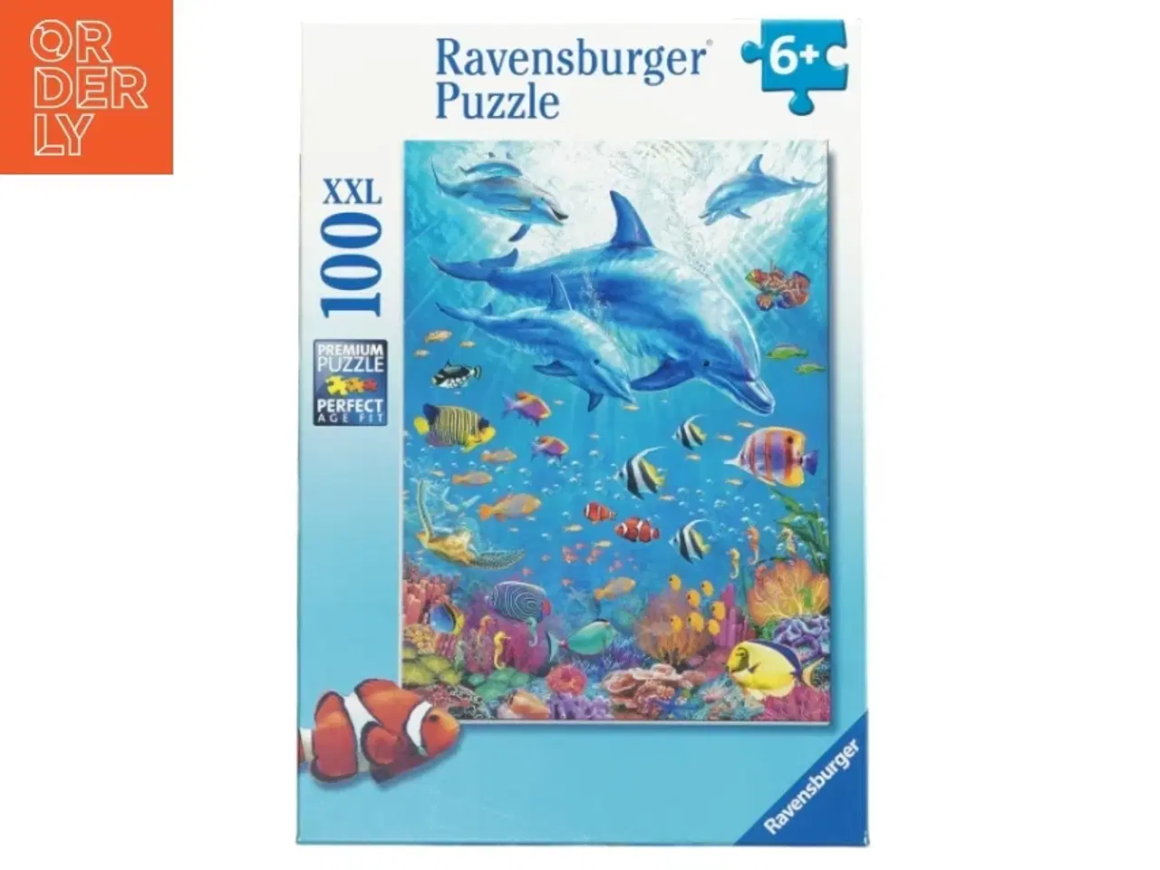 Billede 1 - Ravensburger puslespil, 100 brikker fra Ravensburger (str. 100 brikker)
