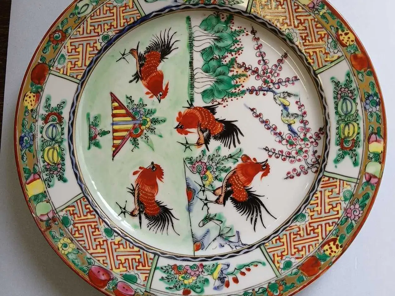 Billede 4 - Porcelæns fad/tallerkenen 