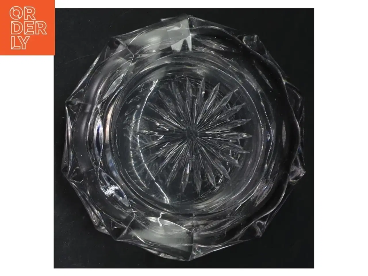 Billede 3 - Krystal glas lågkrukke (str. Ø. 12 cm)