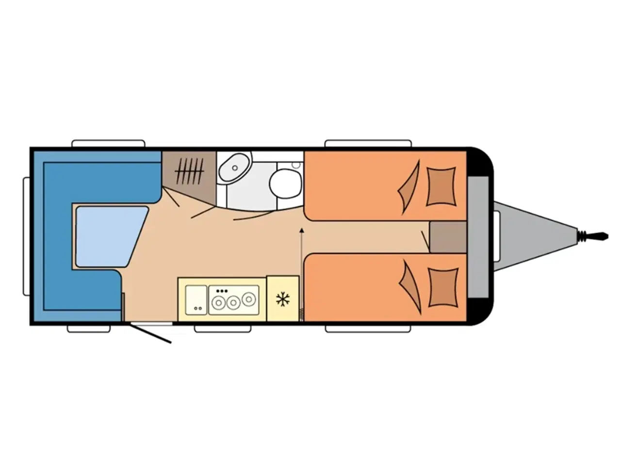 Billede 14 - 2015 - Hobby Prestige 495 UL   2015 Hobby Prestige 495 UL - Se den nu hos Camping-Specialisten.dk