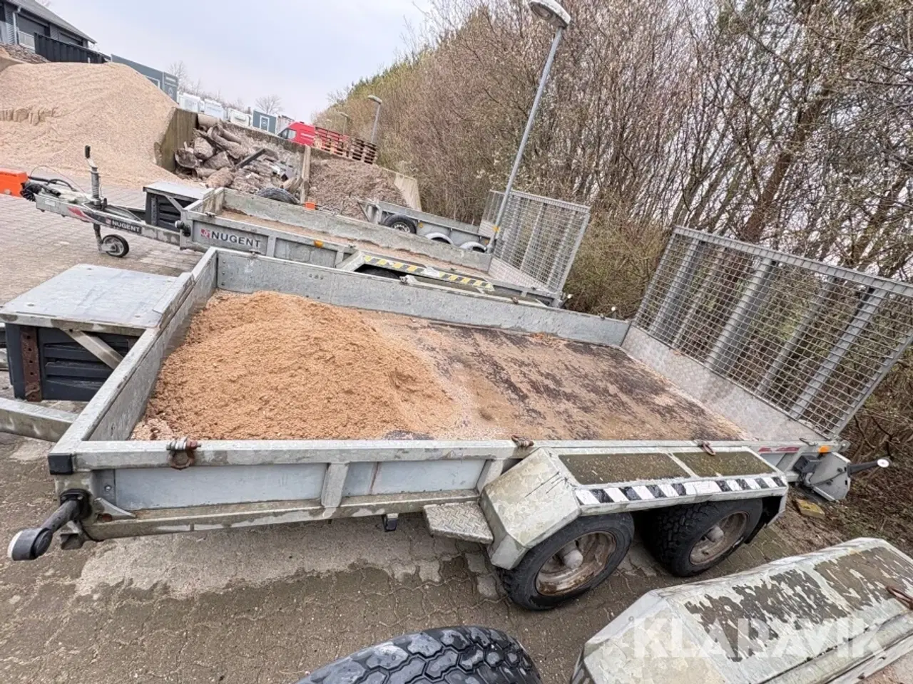 Billede 9 - Maskintrailer 3500kg Nugent P3718H