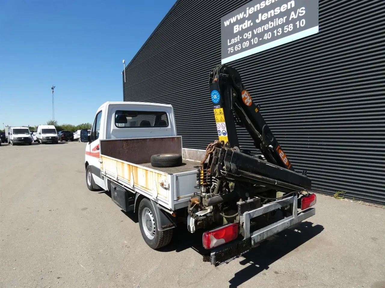 Billede 8 - Mercedes-Benz Sprinter 316 KRANBIL 2,1 CDI R3 163HK Ladv./Chas. Man.