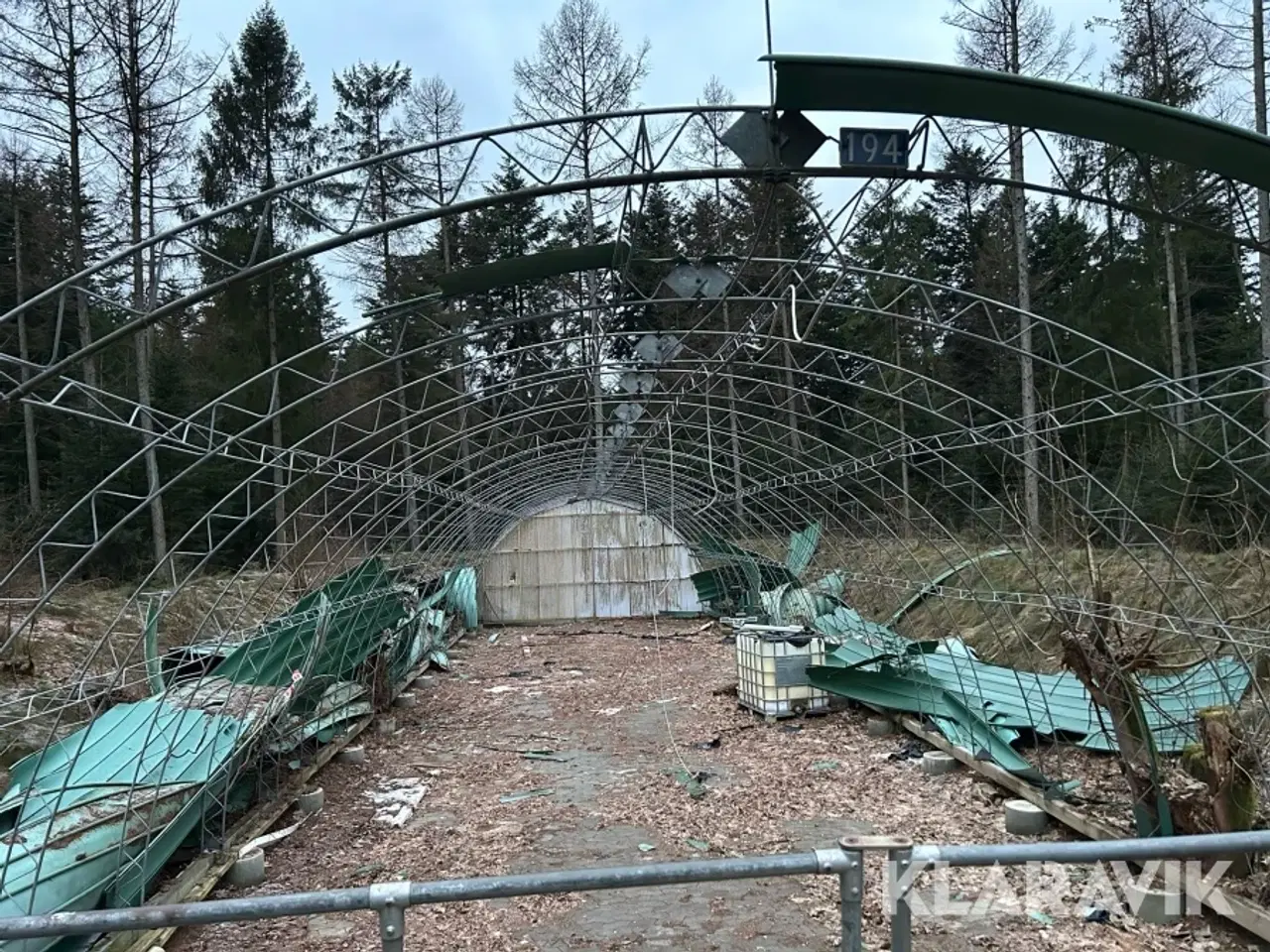 Billede 1 - Spær til rundbuehal 5 fag