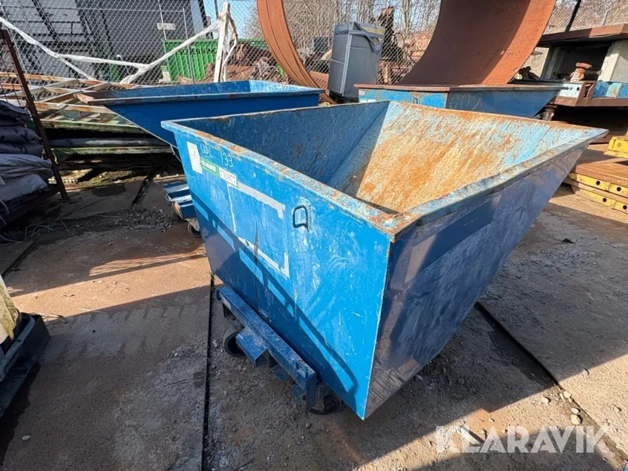 Billede 1 - Vippecontainere Intra Tippo 900 - 2 styk