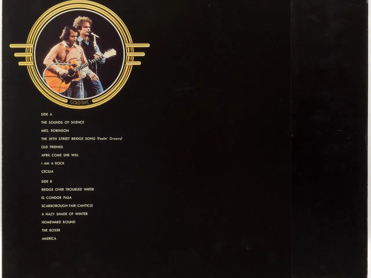 Billede 2 - Simon And Garfunkel - Gold Disc - JAP 1978 (EX/EX)