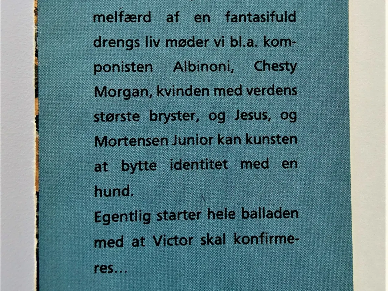 Billede 3 - Mig og Albinoni. Af Bjarne Reuter