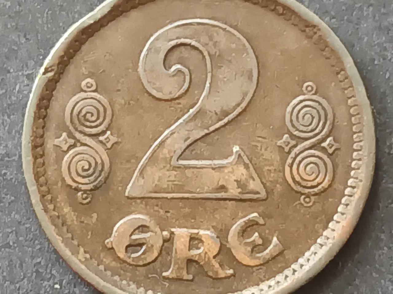 Billede 2 - 2 Øre 1917
