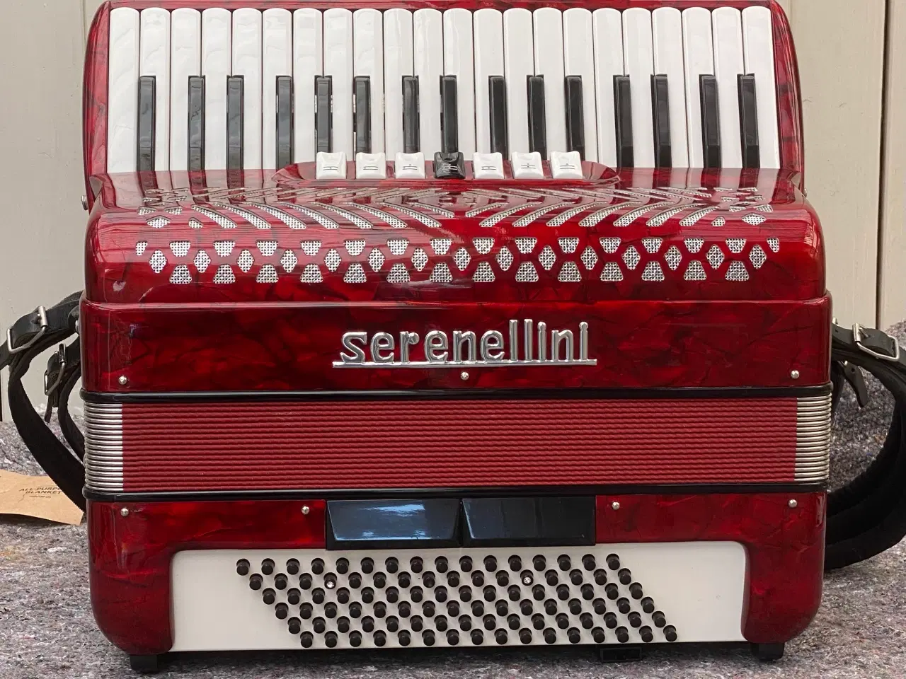 Billede 1 - Serenellini Tangent harmonika – 37/96 – meget velh