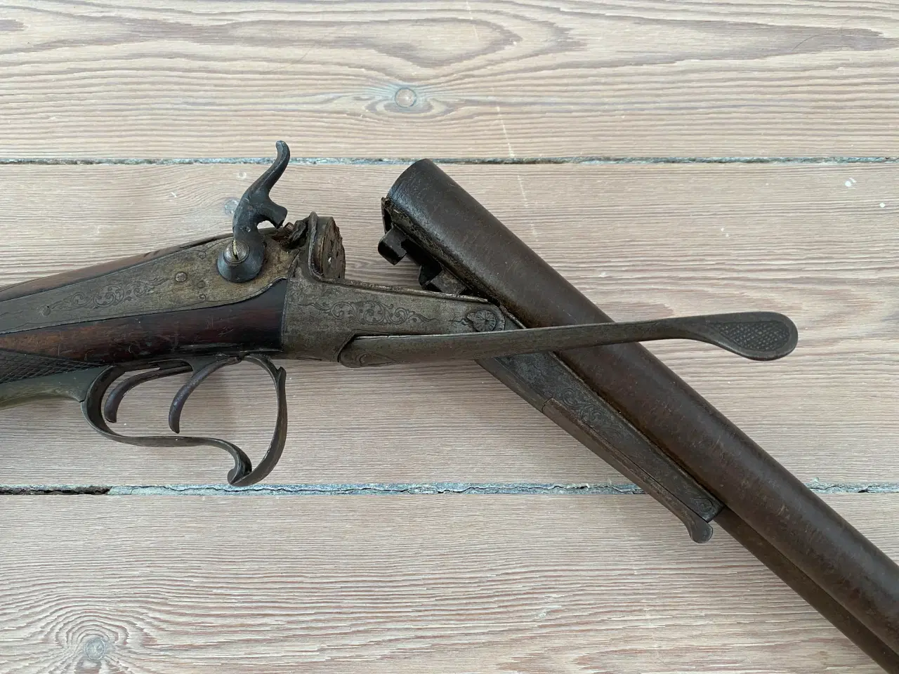 Billede 3 - Antik 16 jagtgevær 1860