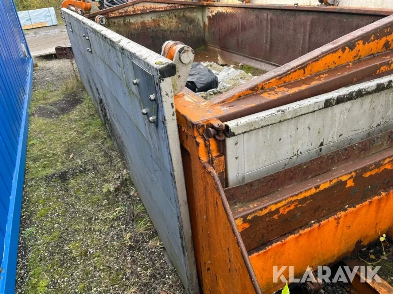 Billede 7 - Asfalt container Aasum Smedie 5-9 Lad SR hydrauliske låger