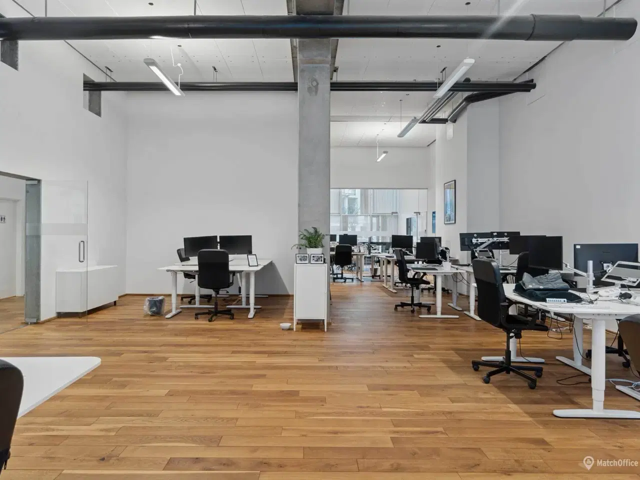 Billede 2 - Indbydende kontorlejemål i det prisvindende 8TALLET - tæt på metro og motorvejsnettet.